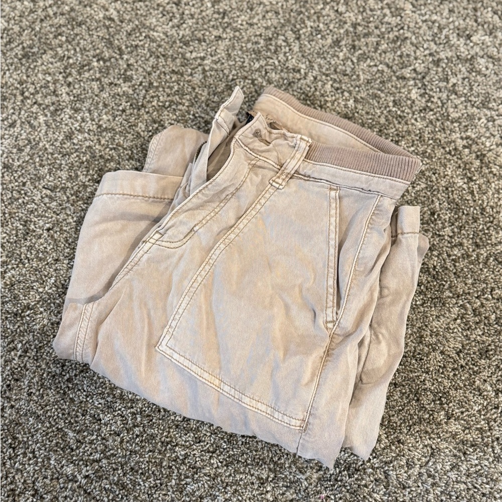 Beige Casual Pants American eagle